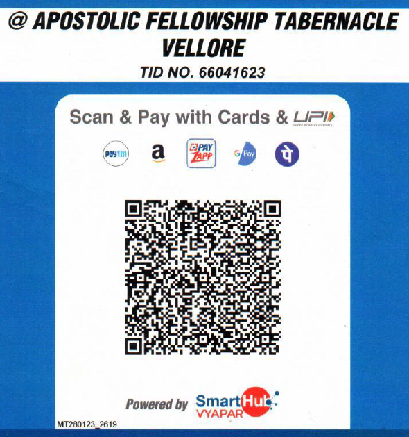 AFT Vellore_UPI_ScanCode_2024